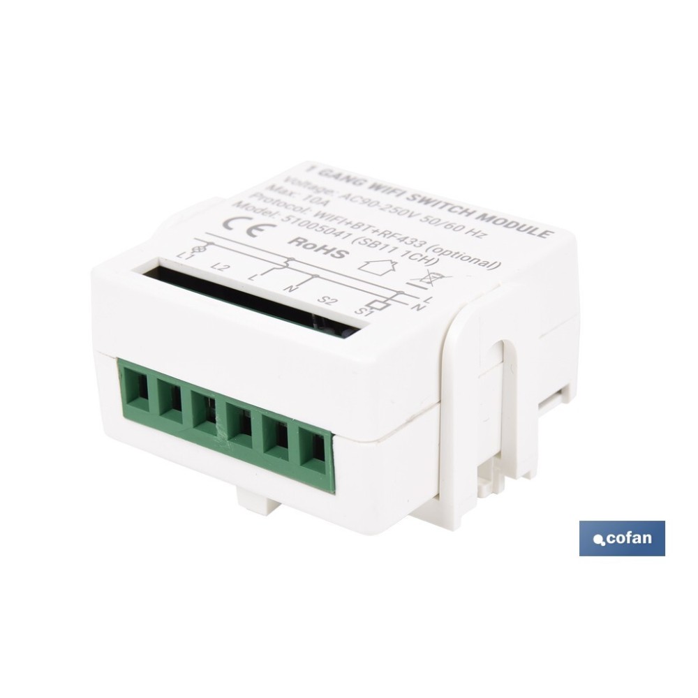 RELÈ DE 1 INTERRUPTOR WIFI