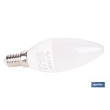 BOMBILLA LED VELA 6.5 W E14  806 LM 3000 K