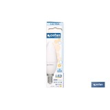 BOMBILLA LED VELA 6.5 W E14 806 LM 6500 K