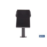 PACK DE 4 UDS. APLIQUE SOLAR CON SENSOR 3,7 V 1,2 Ah 3000 K 330 X 104 X 161 MM