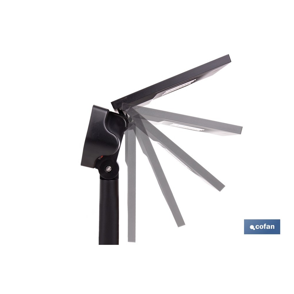 PACK DE 4 UDS. APLIQUE SOLAR CON SENSOR 3,7 V 1,2 Ah 3000 K 330 X 104 X 161 MM