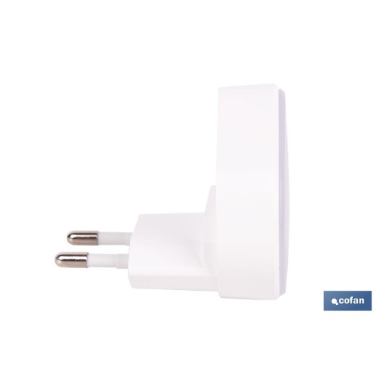 LÁMPARA LED QUITAMIEDOS CON SENSOR 0,17 W IP20 2700 K 55 X 48 X 59 MM
