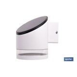 APLIQUE LED SOLAR BLANCO CON SENSOR 3,7 V 1,2 Ah IP65 3000 K 120 X 90 X 120 MM