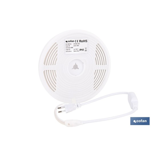 TIRA LED DE NEÓN 8 W IP65 700 LM 5 M