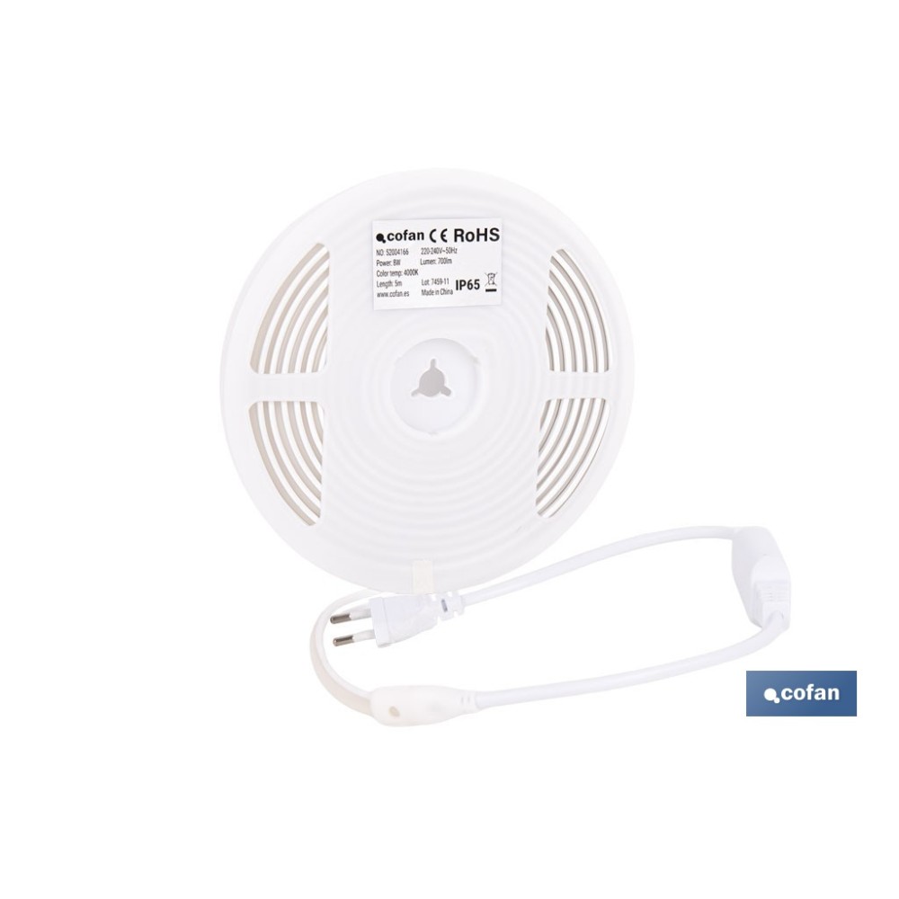 TIRA LED DE NEÓN 8 W IP65 700 LM 5 M