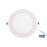 DOWNLIGHT EMPOTRABLE BLANCO SMD 18 W 1800 LM Ø220 MM 3CCT