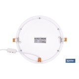 DOWNLIGHT EMPOTRABLE BLANCO SMD 18 W 1800 LM Ø220 MM 3CCT