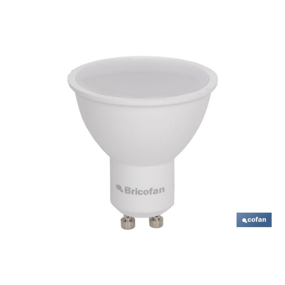 LÁMPARA LED GU-10 5W 110º 400LM 6500K