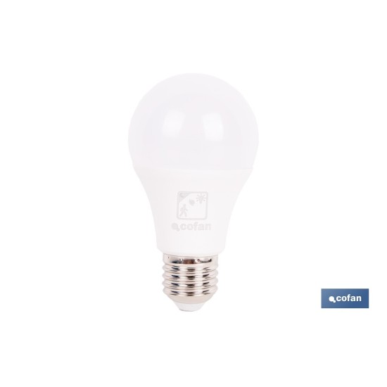 BOMBILLA CLASIC SENSOR E27 8.5W 810LM 4000K