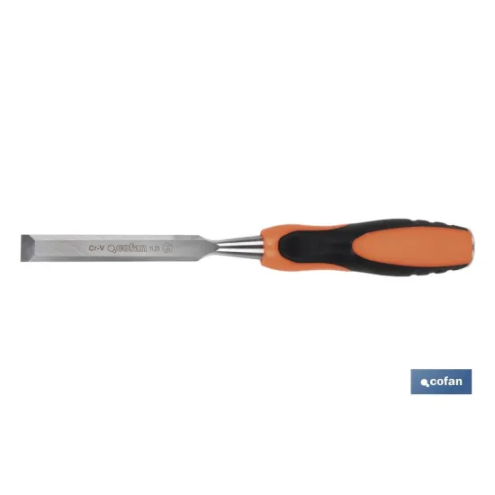 FORMÓN CON MANGO BIMATERIAL ANCHO DE CORTE 15 MM