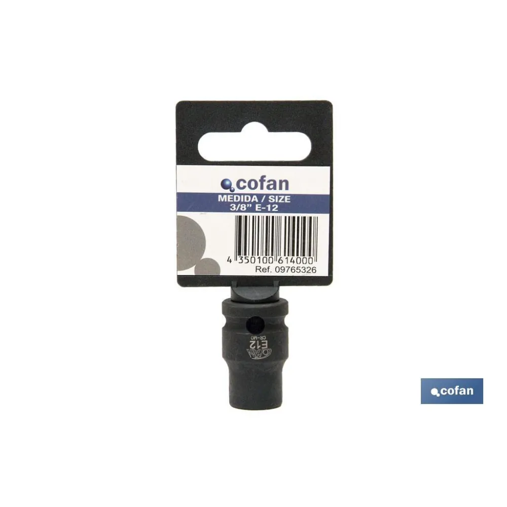VASO IMPACTO 3/8 TORX E-5