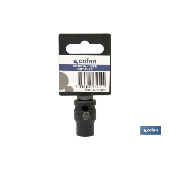 VASO IMPACTO 3/8 TORX E-11