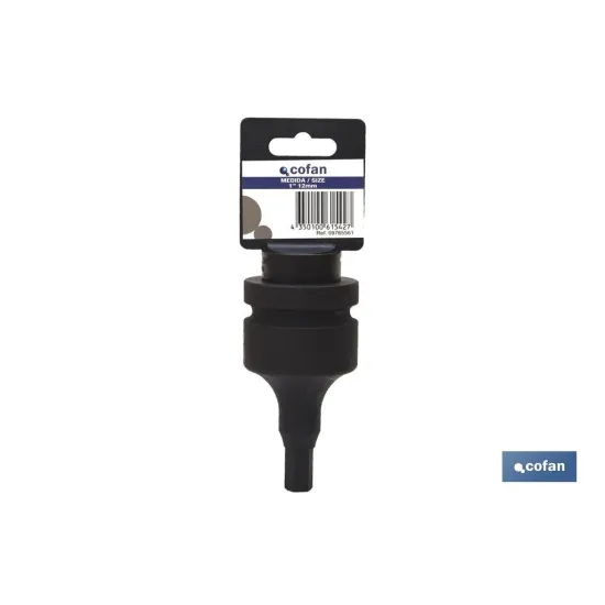 VASO IMPACTO 1 HEXAG. MACHO 22 MM