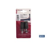 2 UDS TOPE PERSIANA 60MM MARFIL 2 UDS