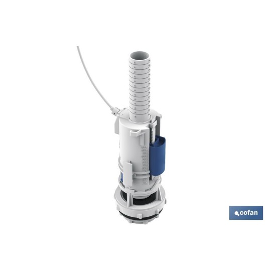 DESCARGADOR WC CON DOBLE PULSADOR MODELO EUME