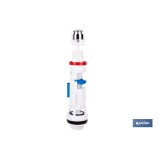 DESCARGADOR WC CON DOBLE PULSADOR Y BASE ROSCADA MODELO TAMBRE