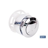 PULSADOR CROMADO DOBLE DESCARGA DESCARGADOR MODELO TAMBRE