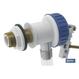 GRIFO DE ALIMENTACIÓN WC LATERAL CON BOYA MODELO DISMAL