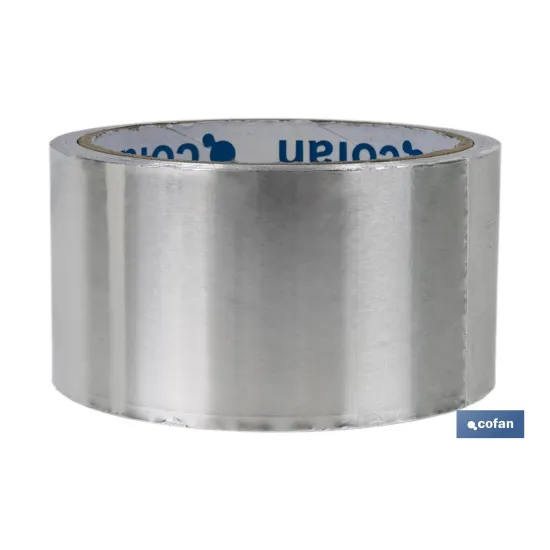 CINTA DE ALUMINIO 30 MICRAS 50 MM X 10 M