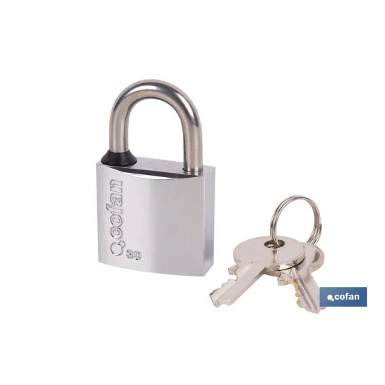 CANDADO INOXIDABLE QUALITY PLUS 40MM