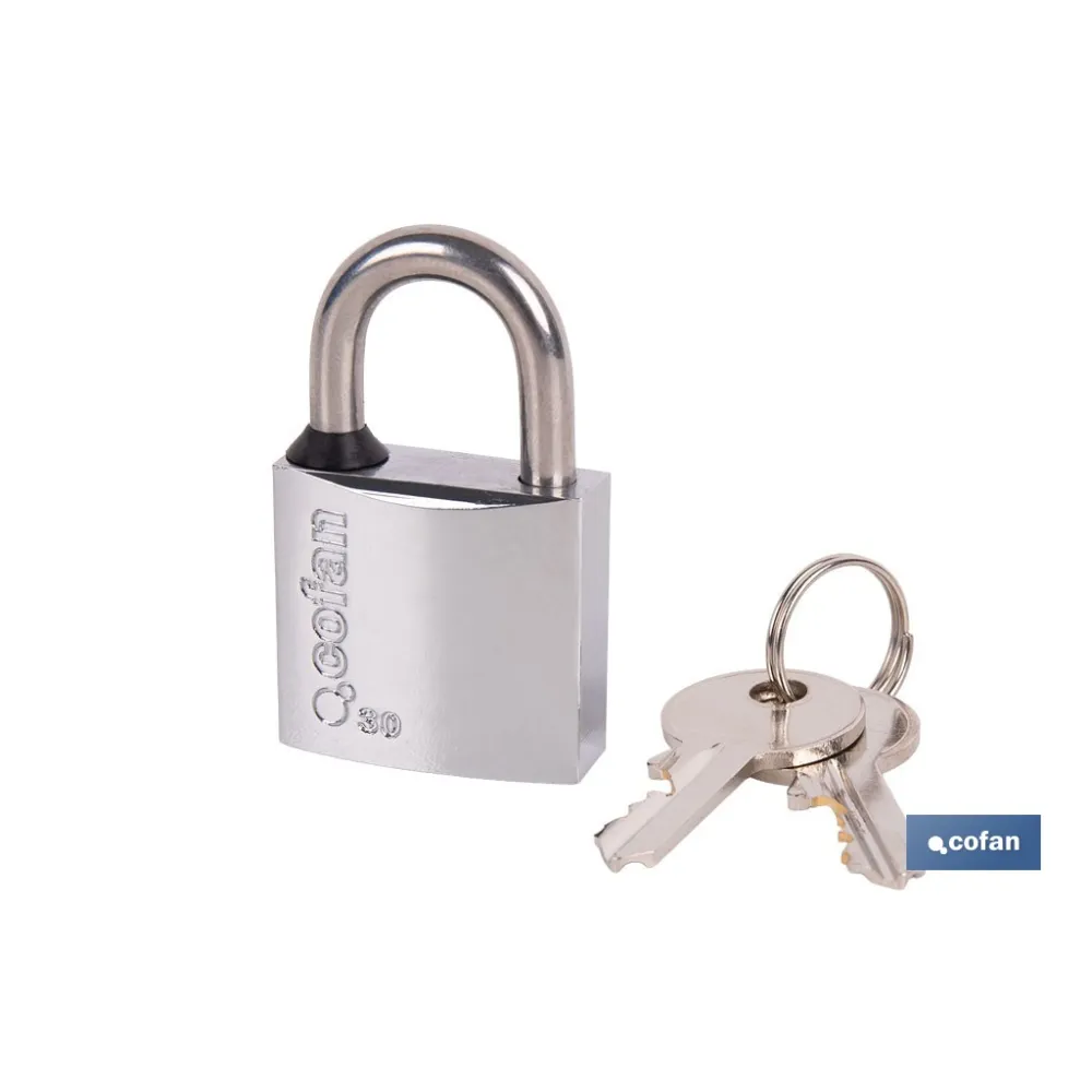 CANDADO INOXIDABLE QUALITY PLUS 40MM