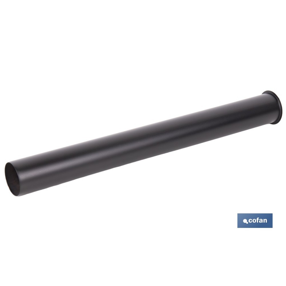 TUBO PARA SIFÓN BOTELLA NEGRO Ø32 300 MM