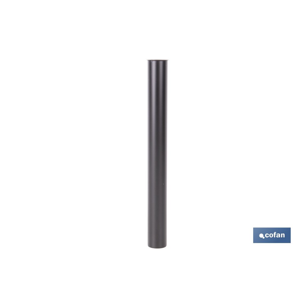 TUBO PARA SIFÓN BOTELLA NEGRO Ø32 300 MM