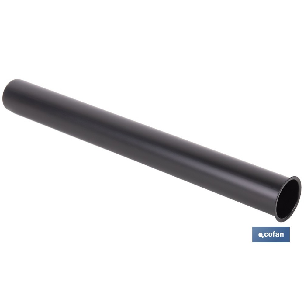 TUBO PARA SIFÓN BOTELLA NEGRO Ø32 300 MM