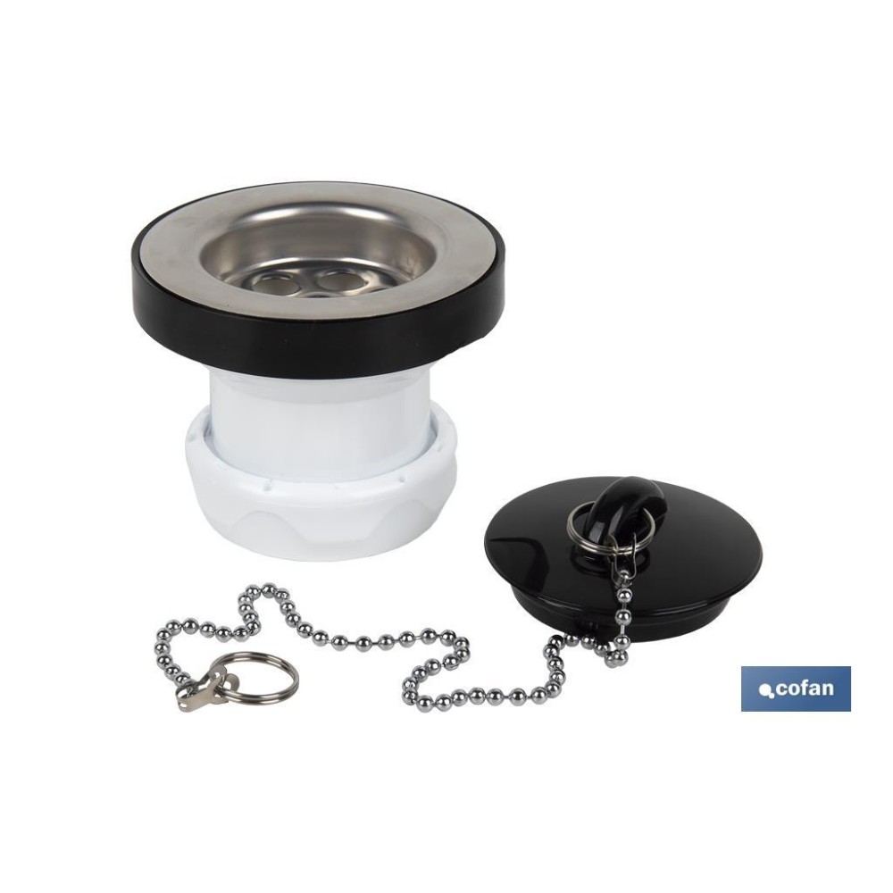 VÁLVULA LAVABO-BIDÉ 1 1/4 x 70