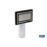 VÁLVULA FREGADERO 1 1/2 x 115 CON CESTA REJILLA Y REBOSADERO