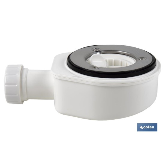 VÁLVULA SIFÓNICA DUCHA EXTRAPLANA CON SALIDA Ø32-40 MM SIN EMBELLECEDOR