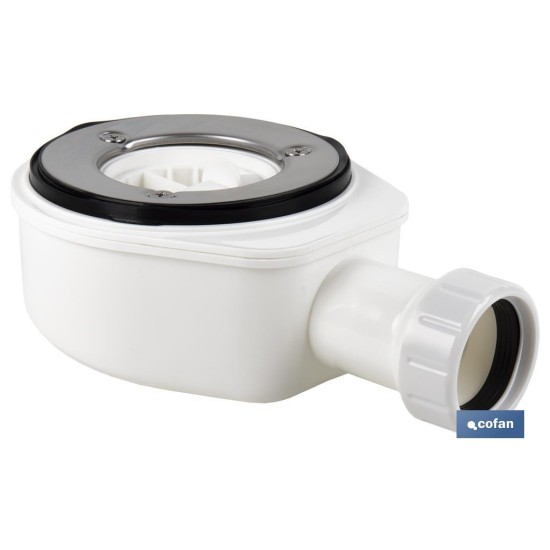 VÁLVULA SIFÓNICA DUCHA EXTRAPLANA CON SALIDA Ø32-40 MM SIN EMBELLECEDOR