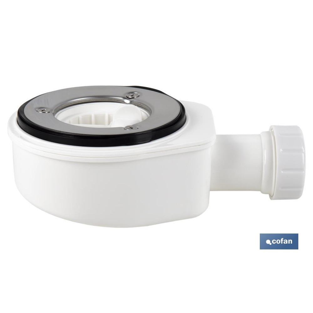 VÁLVULA SIFÓNICA DUCHA EXTRAPLANA CON SALIDA Ø32-40 MM SIN EMBELLECEDOR