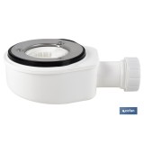 VÁLVULA SIFÓNICA DUCHA EXTRAPLANA CON SALIDA Ø32-40 MM SIN EMBELLECEDOR
