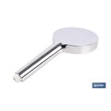 KIT DE DUCHA REDONDA CROMADO CON 3 FUNCIONES 125 X 280 MM