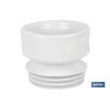 MANGUITO DE CONEXIÓN RECTO PARA INODORO Ø110 MM