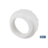 ADAPTADOR CONVERTIDOR 1 1/4 MACHO - 1 1/2 HEMBRA PARA TUBO FLEXIBLE