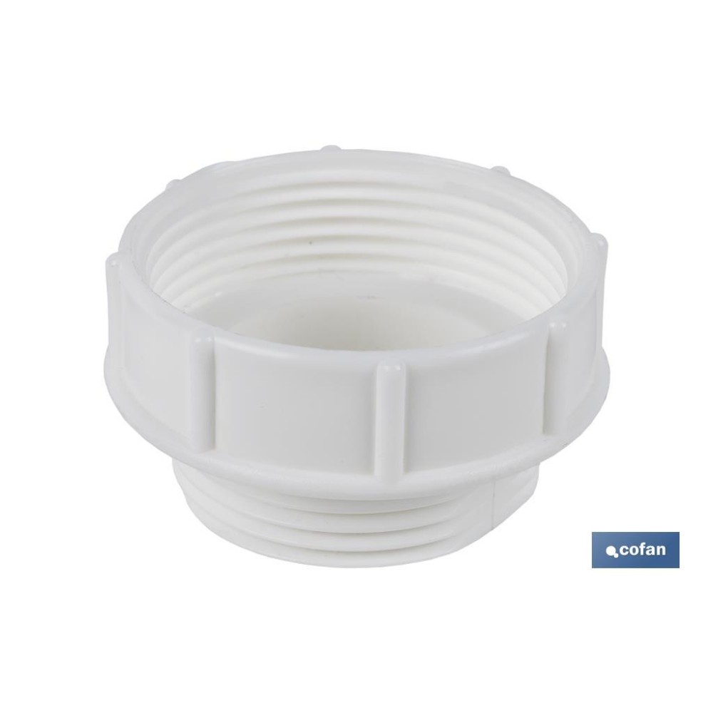 ADAPTADOR CONVERTIDOR 1 1/4 MACHO - 1 1/2 HEMBRA PARA TUBO FLEXIBLE