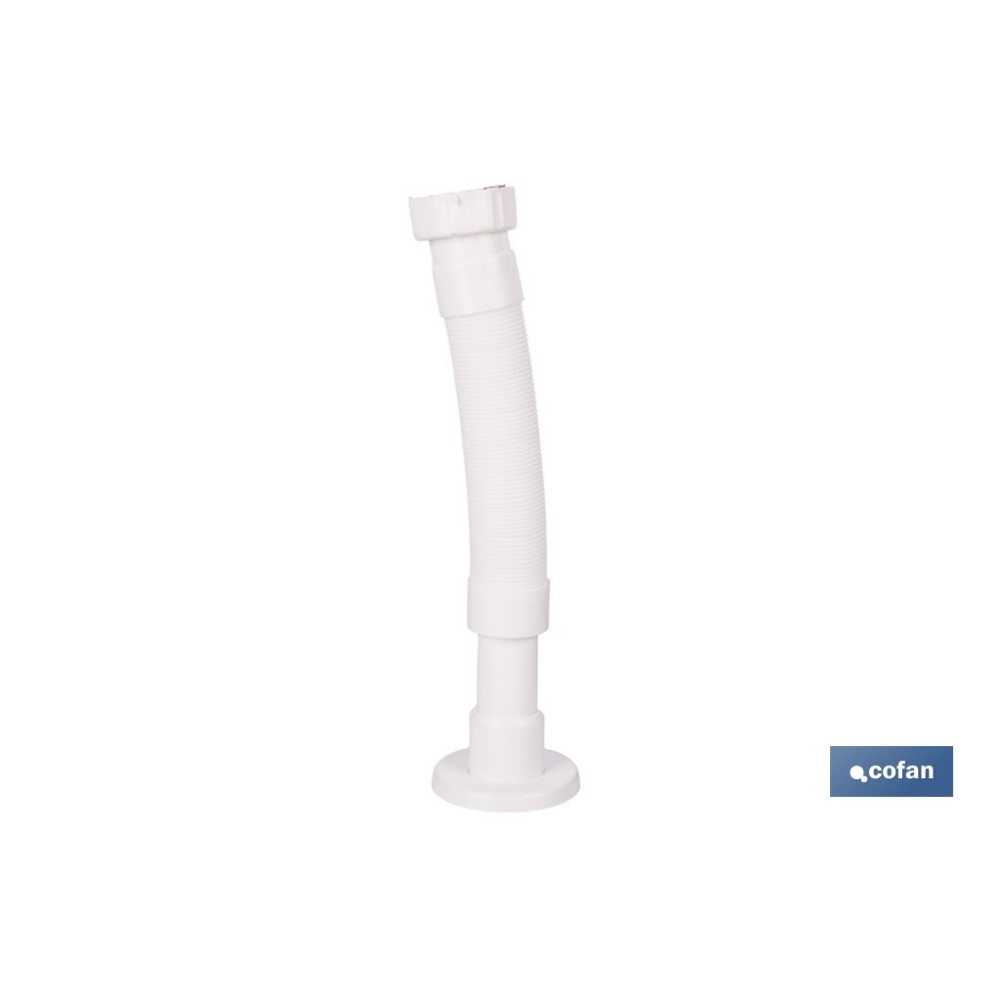 TUBO FLEXIBLE BLANCO 1 1/2  Ø32-40 300-720 MM