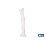 TUBO FLEXIBLE BLANCO 1 1/2  Ø32-40 300-720 MM