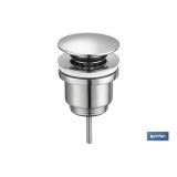 VÁLVULA CLICK-CLACK CON TAPÓN GRANDE Ø63 MM