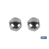 SET 2 PCS TORNILLOS VERTICALES FIJACIÓN INODORO 5 X 75