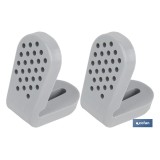 CONJUNTO TORNILLOS FIJACIÓN INODORO Y SOPORTE NYLON HORIZONTAL