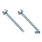 CONJUNTO TORNILLOS FIJACIÓN INODORO Y SOPORTE NYLON HORIZONTAL
