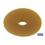 GOMA Ø19,2 x Ø67 x 3,5 MM CIERRE CON CUELLO PARA DESCARGADOR CISTERNA BAJA