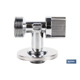 VÁLVULA DE ESCUADRA 1/2 x 3/4 VERTICAL ANTI CAL LAVADORA