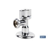VÁLVULA DE ESCUADRA 1/2 x 3/4 VOLANTE GRANDE