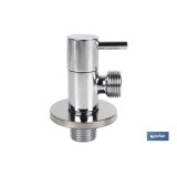 VÁLVULA DE ESCUADRA 1/2 x 1/2 MODELO LUX