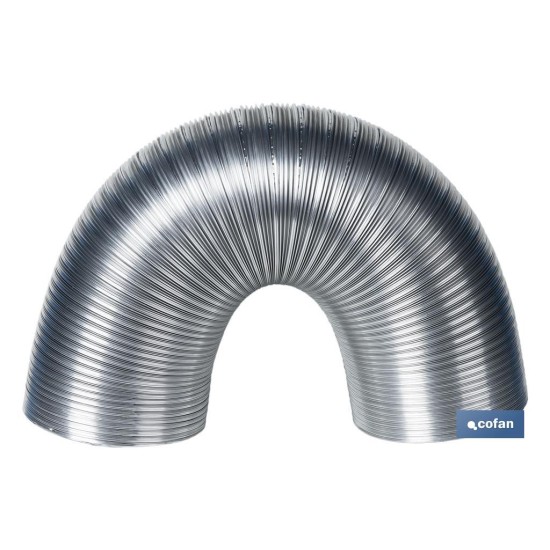 TUBO FLEXIBLE SEMIRRÍGIDO ALUMINIO Ø150 MM X 1,5 M
