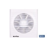 EXTRACTOR DE AIRE AXIAL 14 W 175 X 160 MM Ø125 MM